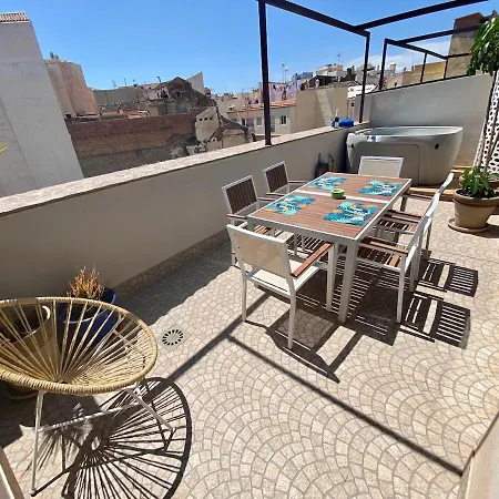 Duplex Con Terraza Y Jacuzzi En Centro Piso 2c * マラガ